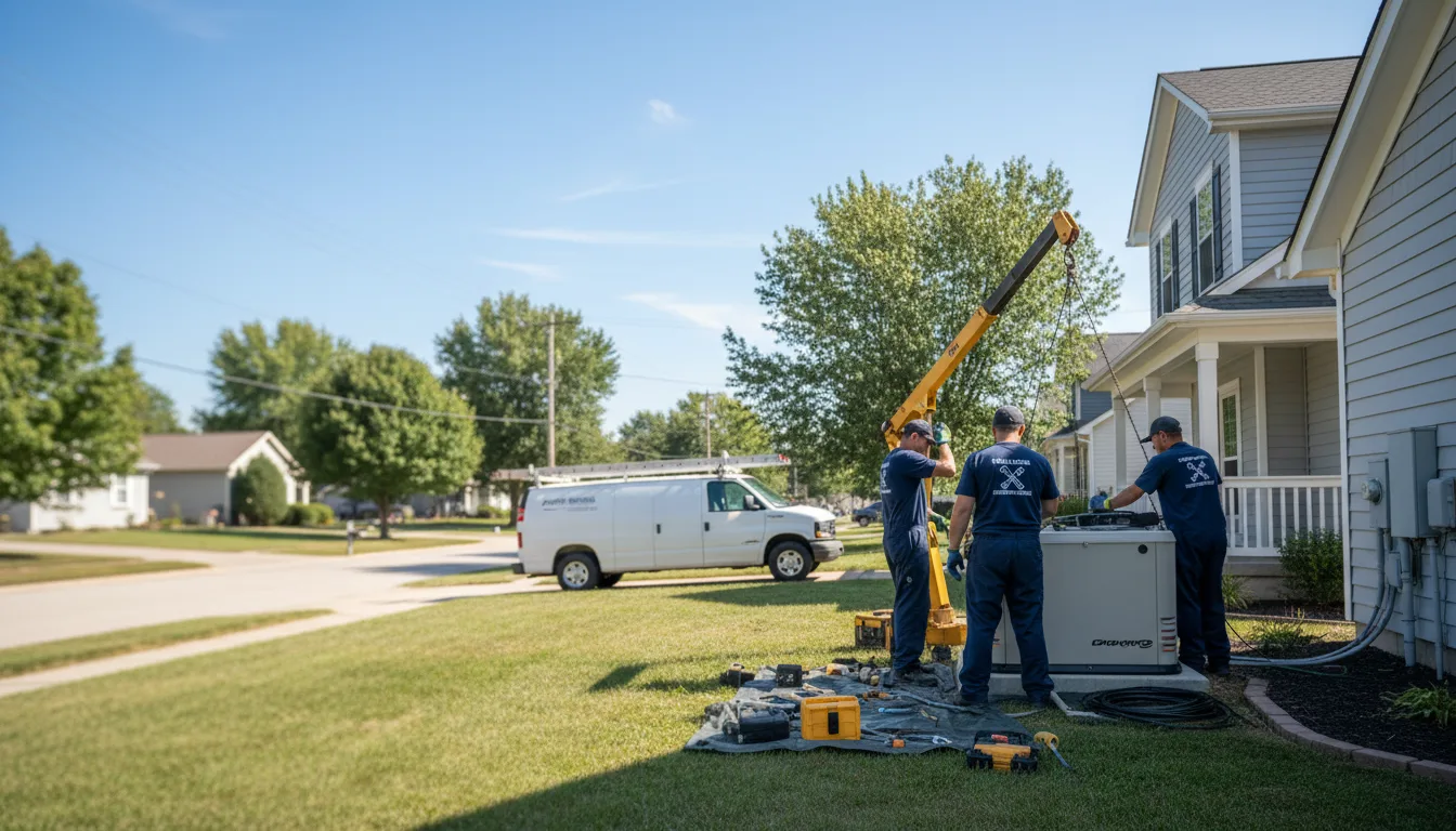 Generator Installation in Saint Bernice, IN near me